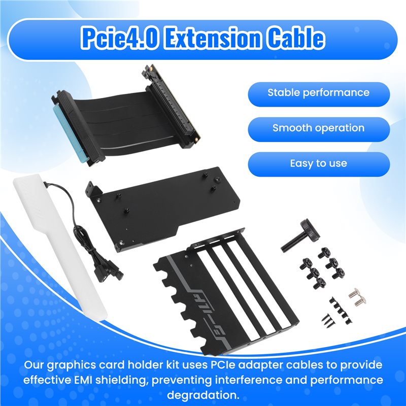 Verticale GPU-montagebeugel me - Pcie 4.0 X16 Riser Cable 90 Degree recensie en prijs