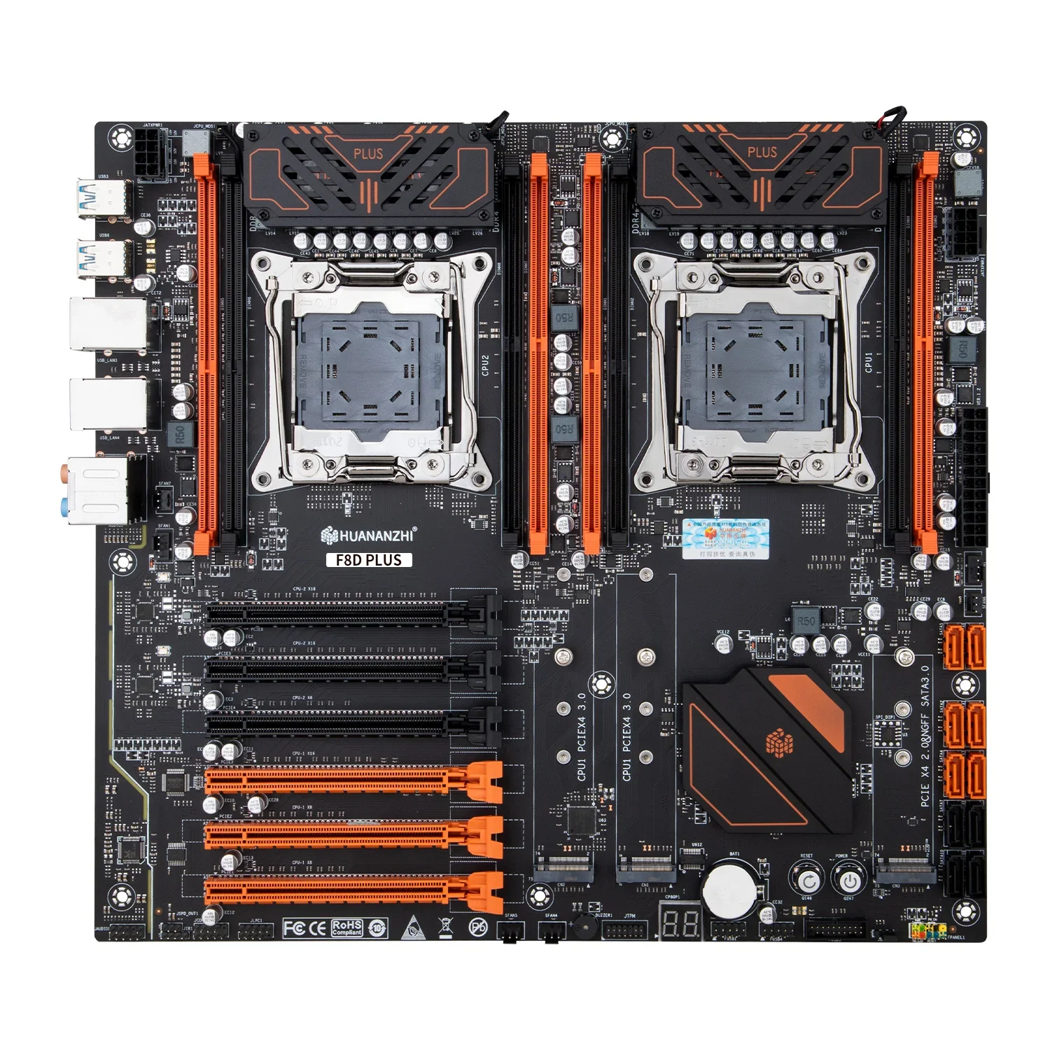 HUANANZHI X99 F8D PLUS Moederb - X99 Dual Cpu Motherboard Combo recensie en prijs