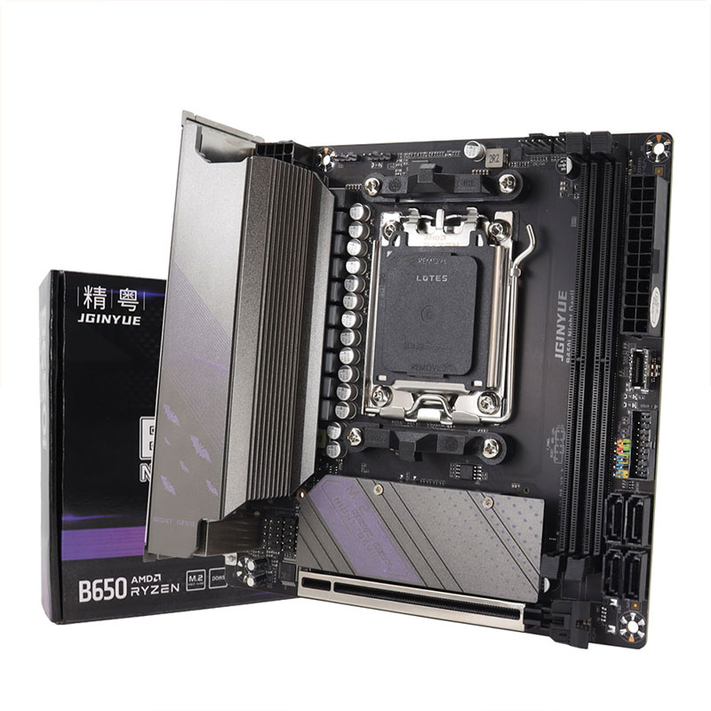 JGINYUE AM5 moederbord onderst - B650 Itx Motherboard Wifi recensie en prijs