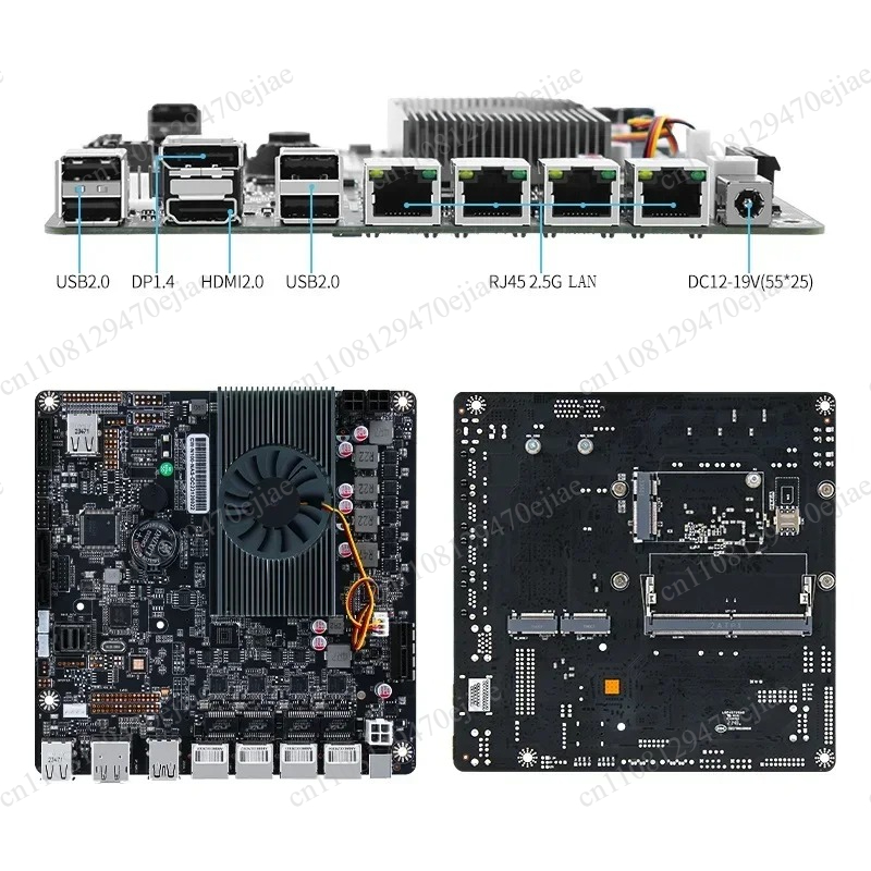 N100 6-Bay NAS-moederbord Mini - Nas Motherboard N100 6 Sata recensie en prijs