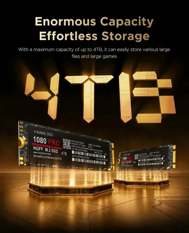 2026 1080PRO PCIe 4.0 NVMe M.2 - M.2 Nvme 4Tb Pcie 4.0 Ssd recensie en prijs